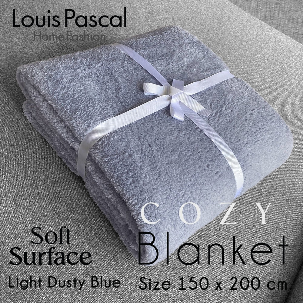 Sherpa fleece blanket - High quality soft microfiber material - Size 150X200 CM - Barcode 4860122510490