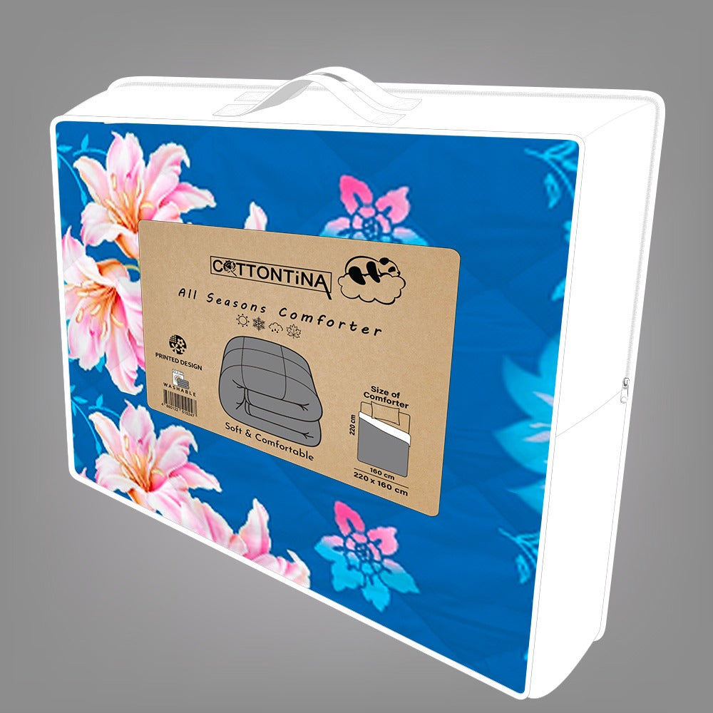 Printed comforter - size 160 x 220 - Single - Barcode 4860122510247