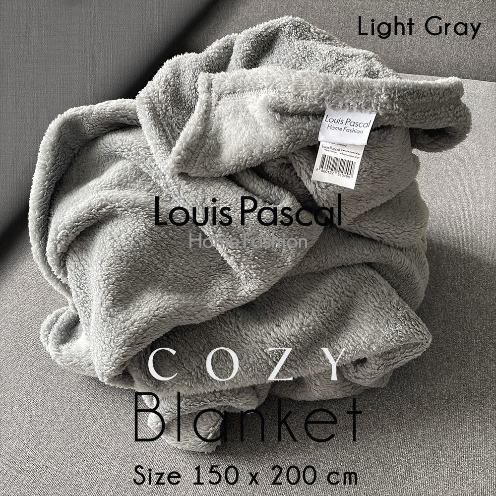 Sherpa fleece blanket - High quality soft microfiber material - Size 150X200 CM - Barcode 4860122510490