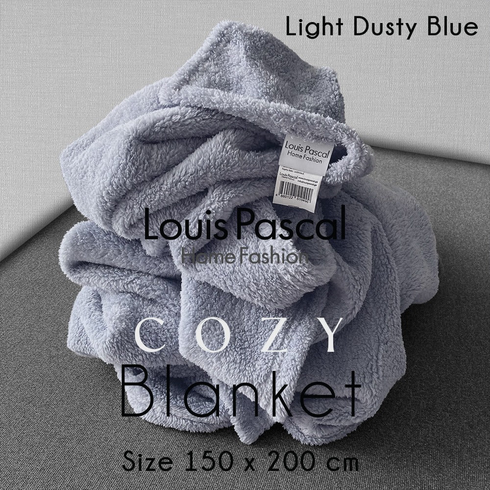 Sherpa fleece blanket - High quality soft microfiber material - Size 150X200 CM - Barcode 4860122510490