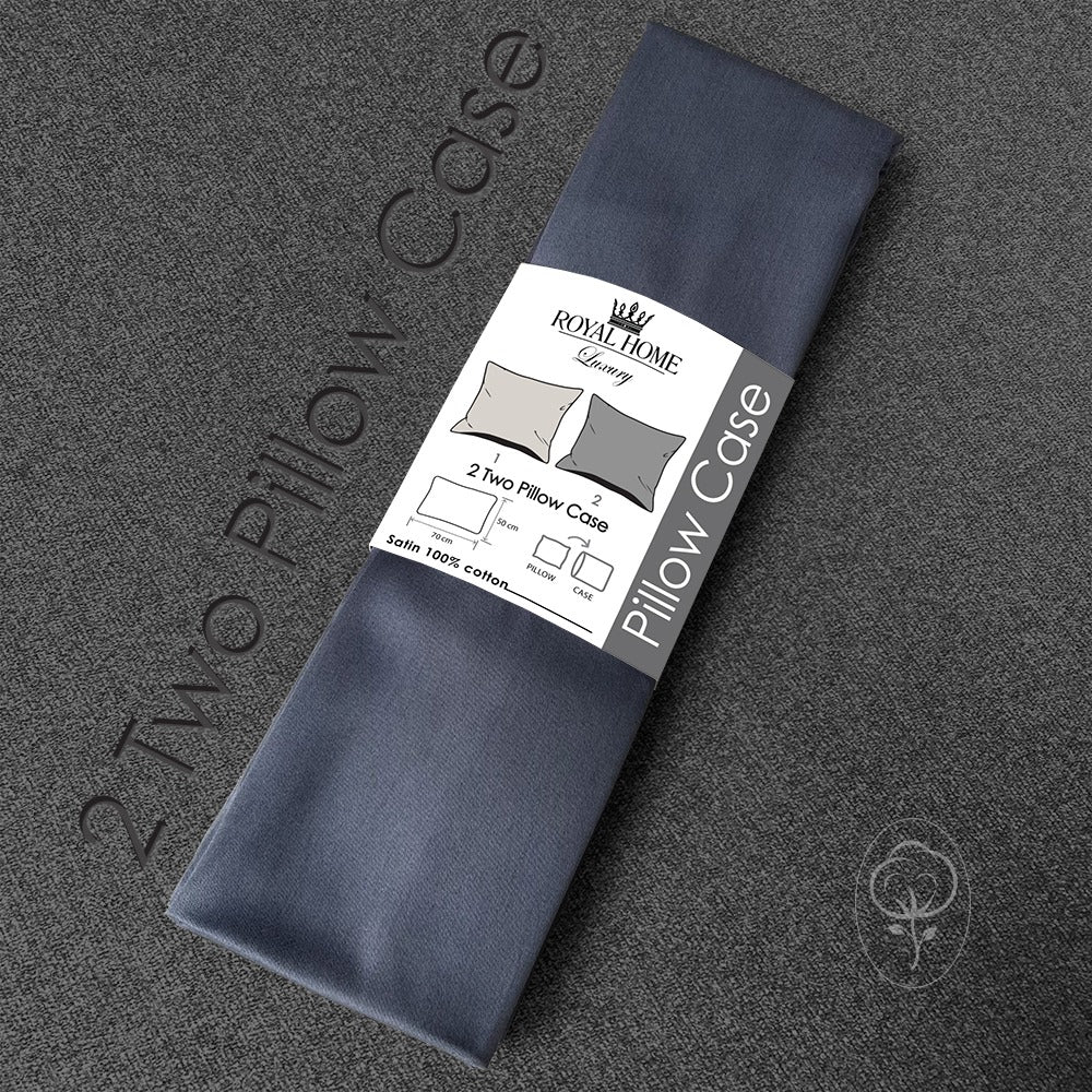 Pillowcase 2 pieces - Satin 100% cotton - Size 50x70 CM - Barcode 4860122510483