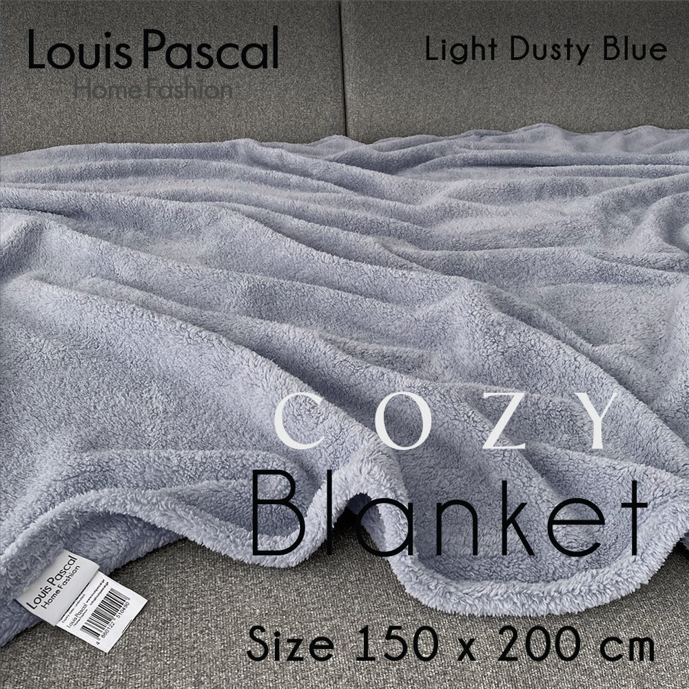 Sherpa fleece blanket - High quality soft microfiber material - Size 150X200 CM - Barcode 4860122510490