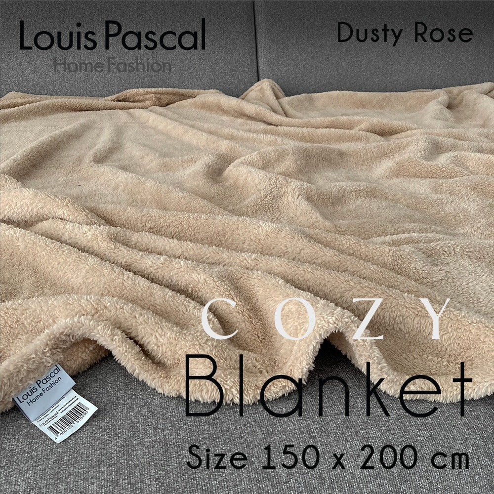 Sherpa fleece blanket - High quality soft microfiber material - Size 150X200 CM - Barcode 4860122510490