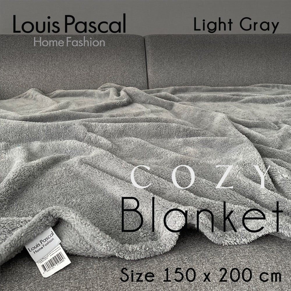 Sherpa fleece blanket - High quality soft microfiber material - Size 150X200 CM - Barcode 4860122510490
