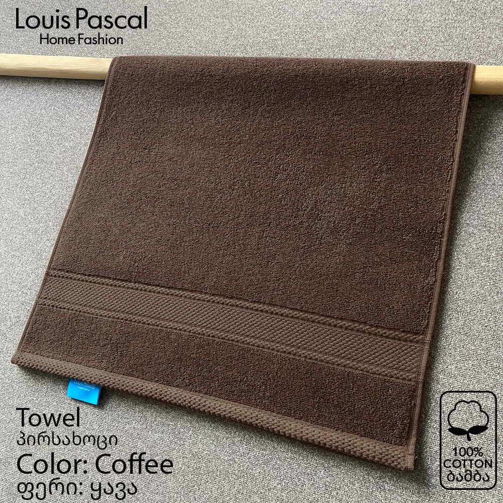 Body towel 100% cotton - Double stitching - 500 GSM - Size 70x140 CM - Barcode 4860122510414