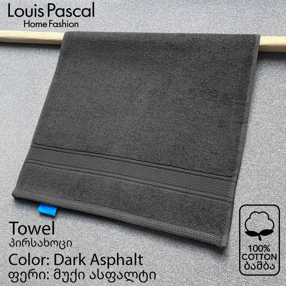 Hand towel 100% cotton - Double stitching - 500 GSM - Size 30x50 CM - Barcode 4860122510391