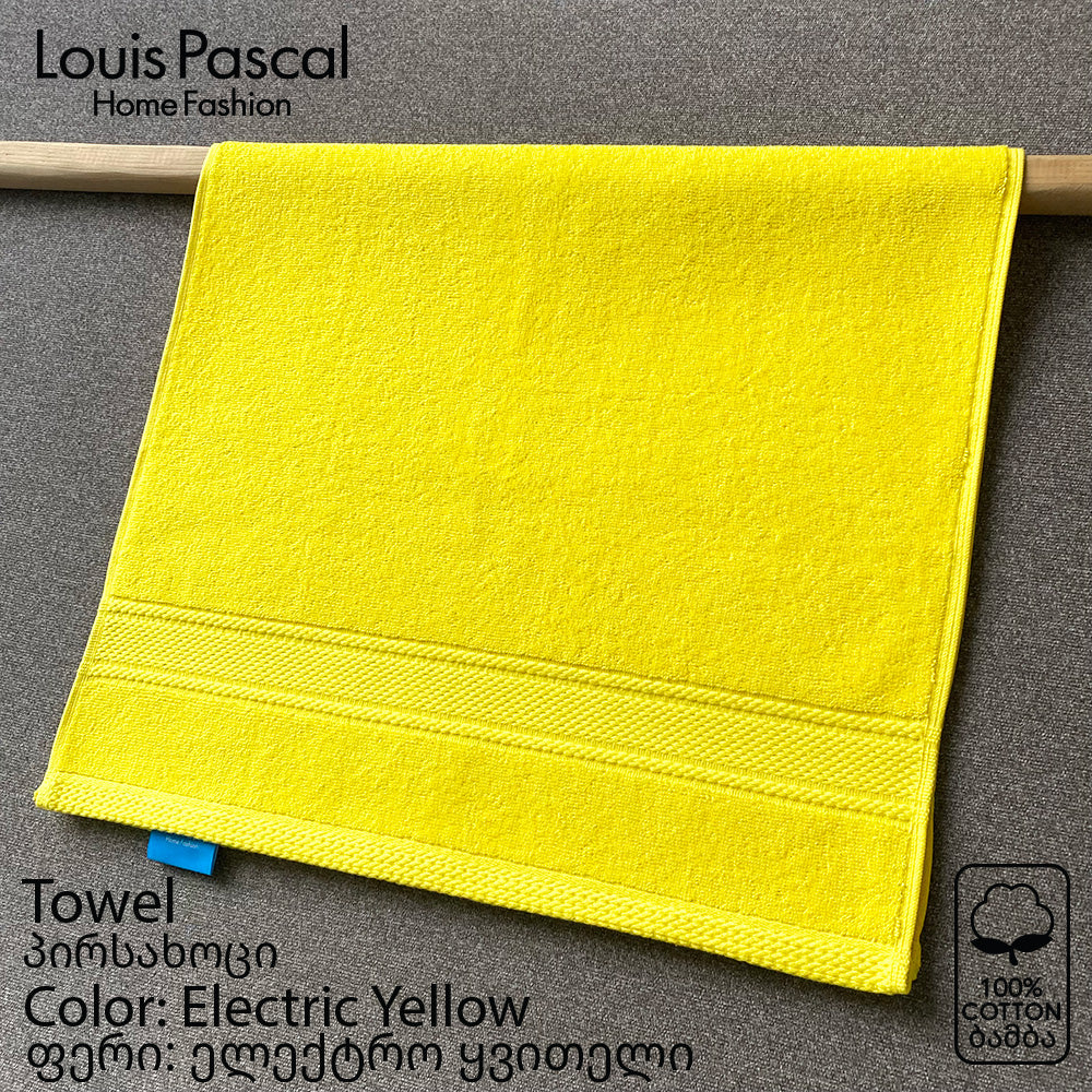 Hand towel 100% cotton - Double stitching - 500 GSM - Size 30x50 CM - Barcode 4860122510391