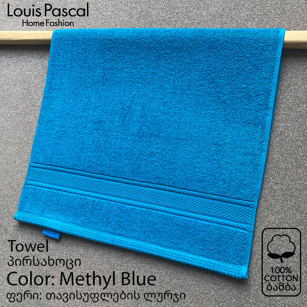 Body towel 100% cotton - Double stitching - 500 GSM - Size 70x140 CM - Barcode 4860122510414