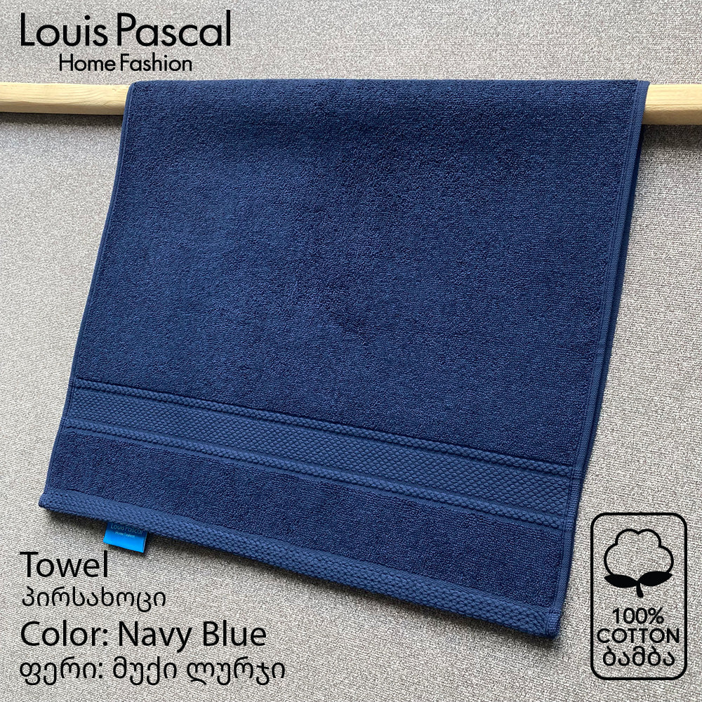 Hand towel 100% cotton - Double stitching - 500 GSM - Size 30x50 CM - Barcode 4860122510391