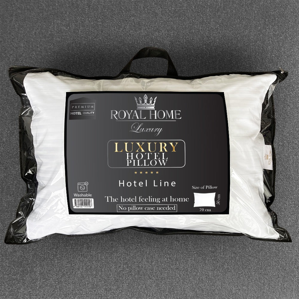 Pillow - 100% cotton satin stripe surface - Silicon fiber filling - Size 50x70 CM - Barcode 4860122510148