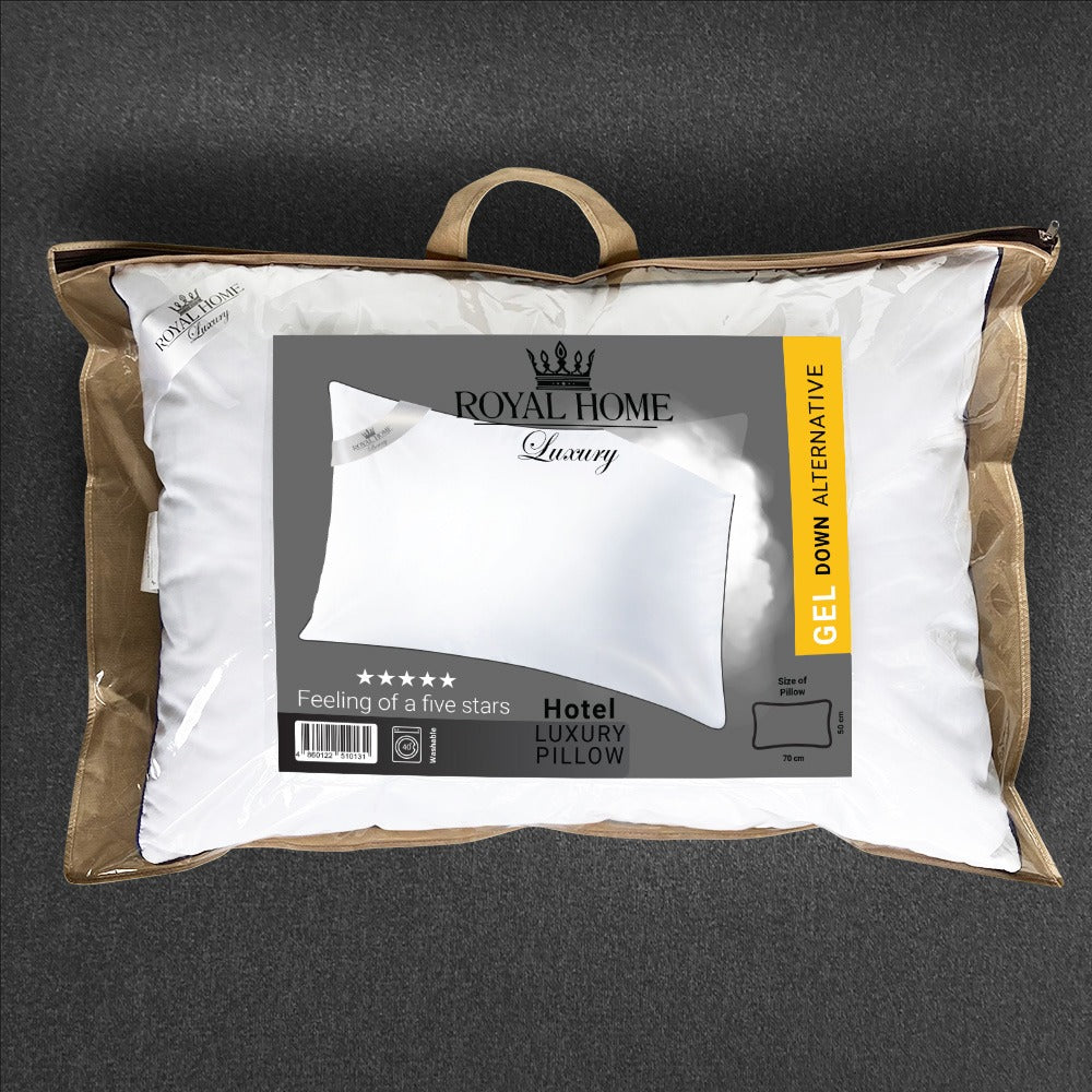 Pillow down alternative - high quality polycotton surface - Micro gel down alternative filling - Size 50x70 CM - Barcode 4860122510131