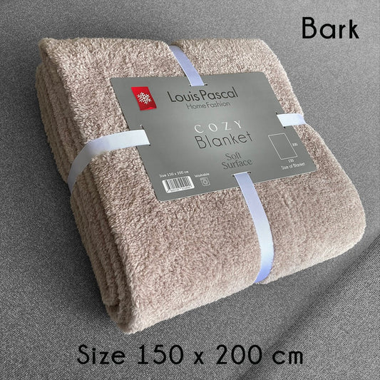 Sherpa fleece blanket - High quality soft microfiber material - Size 150X200 CM - Barcode 4860122510490