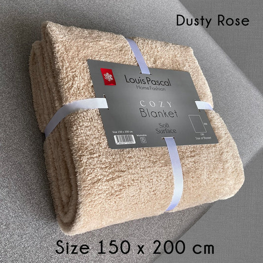 Sherpa fleece blanket - High quality soft microfiber material - Size 150X200 CM - Barcode 4860122510490