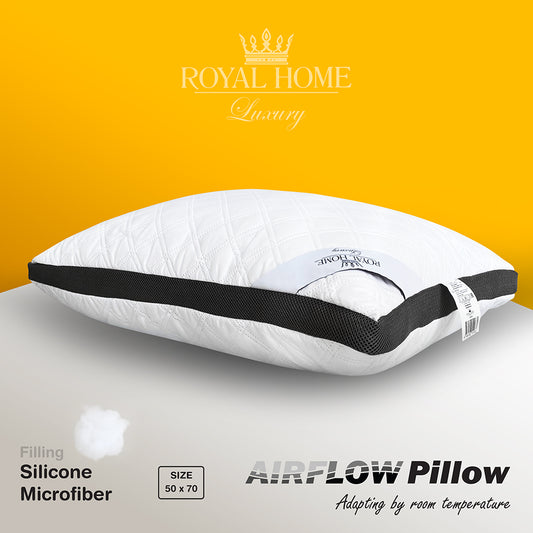 Pillow Airflow - Soft microfiber surface - Silicon fiber filling - size 50x70 CM - Barcode 4860122510384