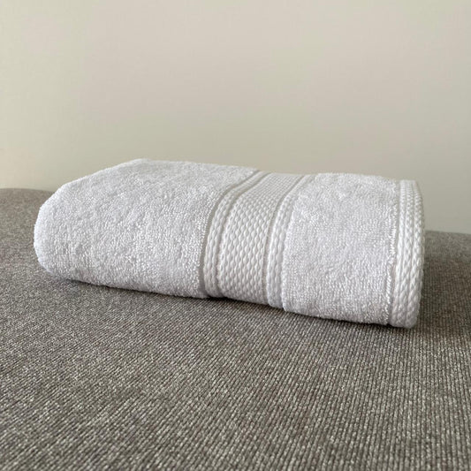 Face towel 100% cotton - Double stitching - 500 GSM - Size 50x90 CM - Barcode 4860122510407