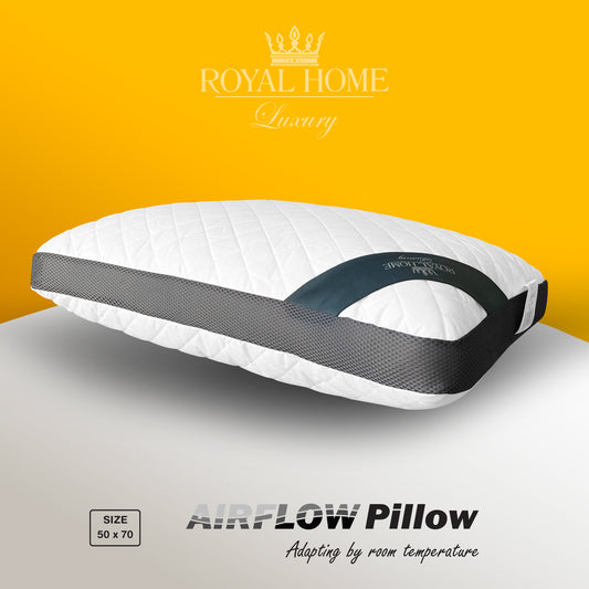 Pillow Airflow - Soft cotton surface - Silicon fiber filling - size 50x70 CM - Barcode 4860122510384