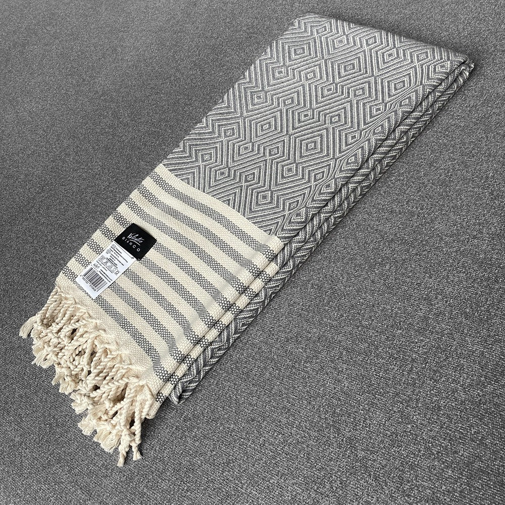 Towel 100% cotton (flat) - Beach & Camping towel - Size 90X180 CM - Barcode 4860122510438