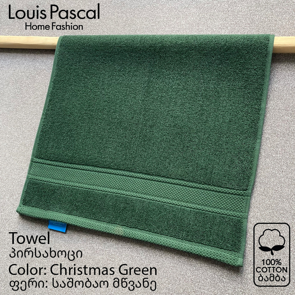 Face towel 100% cotton - Double stitching - 500 GSM - Size 50x90 CM - Barcode 4860122510407