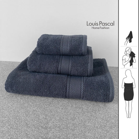 Set of 3 towels - 100% cotton - Barcode 4860122510391 - 4860122510407 - 4860122510414