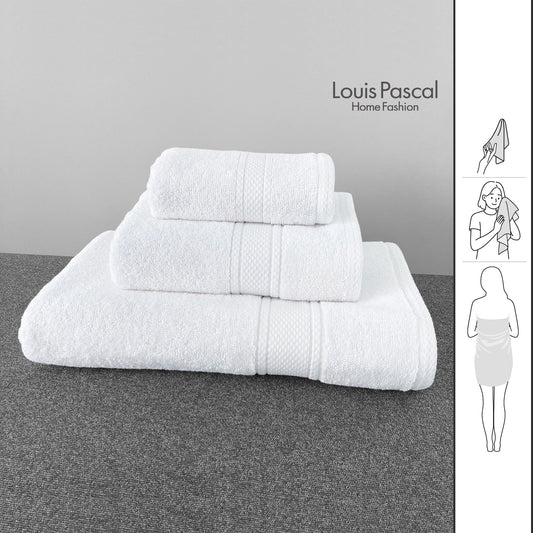 Set of 3 towels - 100% cotton - Barcode 4860122510391 - 4860122510407 - 4860122510414