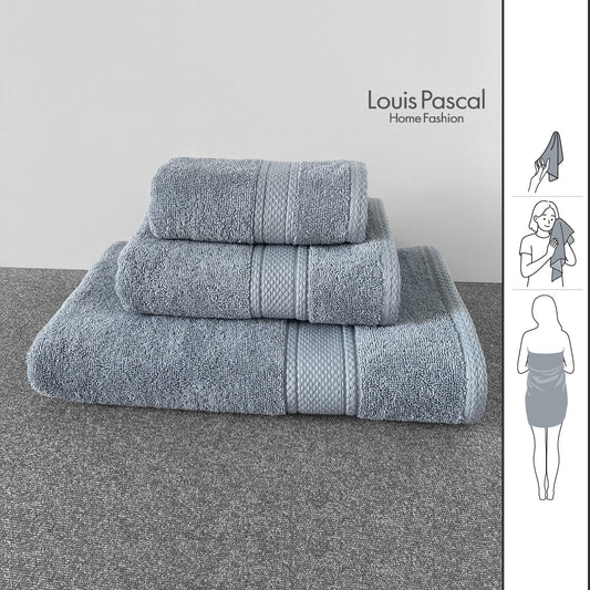 Set of 3 towels - 100% cotton - Barcode 4860122510391 - 4860122510407 - 4860122510414