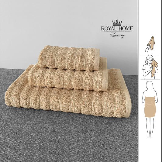 Set of 3 towels - 100% cotton - Barcode 860122510292 - 4860122510308 - 4860122510315