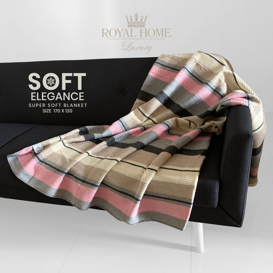 Soft elegance blanket - Size 130X170 CM - Barcode 4860122510445