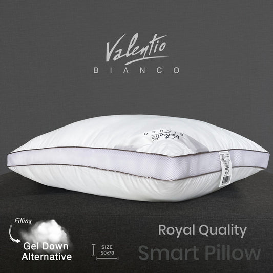 Pillow - Smart - Soft microfiber surface - Micro gel down alternative filling - size 50x70 CM - Barcode 4860122510377